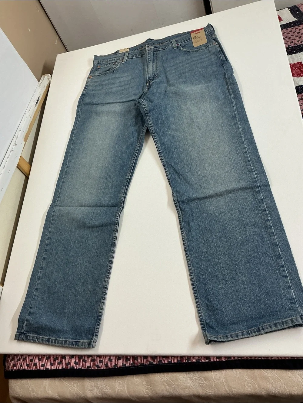 Classic Blue Men’s Straight-Leg Jeans